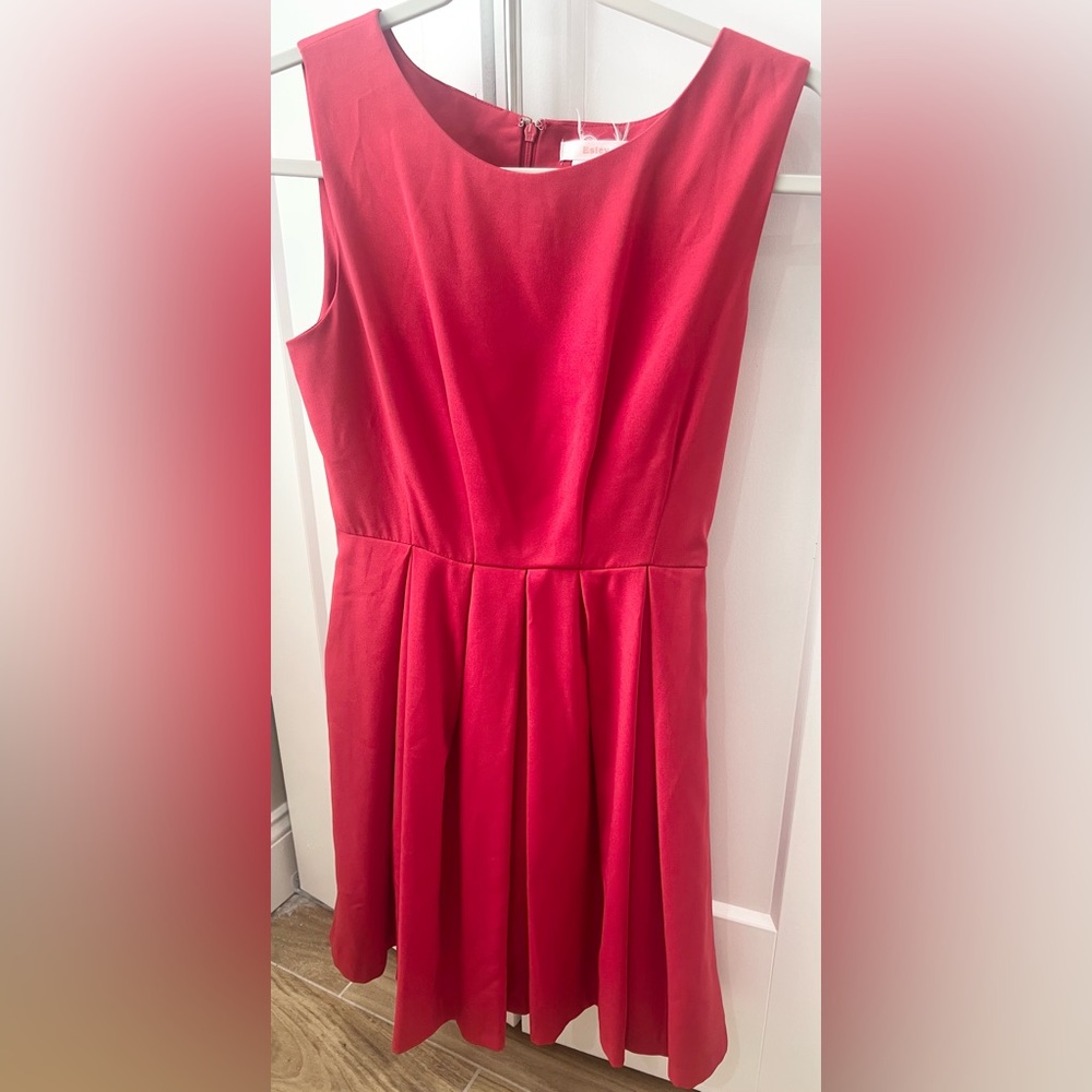 Esley Vibrant Red Dress